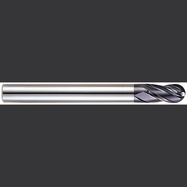 4 Flute Regular Length Ball Nose X-Power Carbide - Metric, Yg-1 Tool Co, Mfr#: 93345